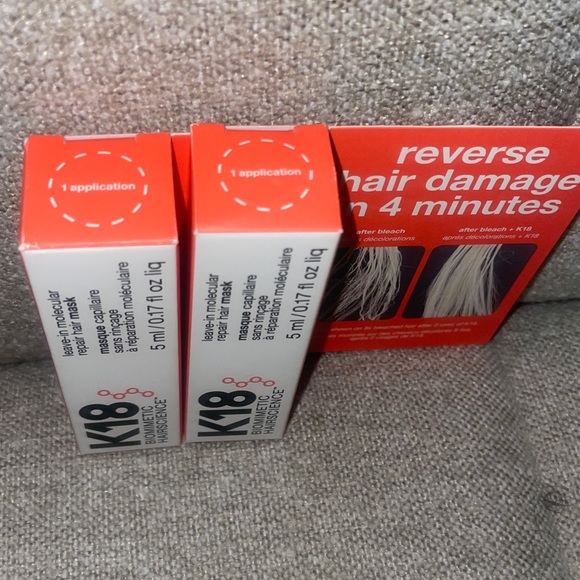 K18 leave-in molecular repair hair mask set - Picture 2 of 5